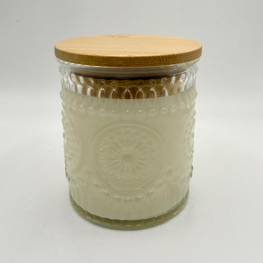 SALTED CARAMEL EGGNOG soy candle ~ 7oz
