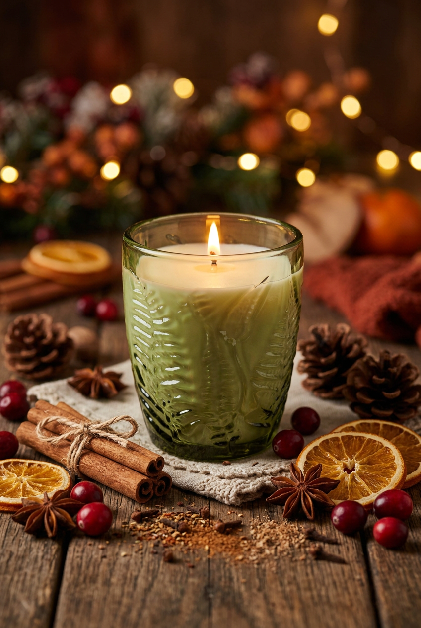 WINTER POTPOURRI soy candle ~ 10oz