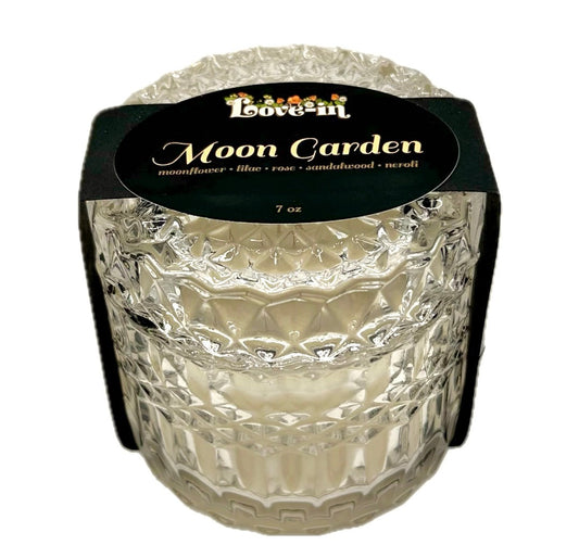 MOON GARDEN soy candle ~ 7oz